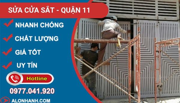 thi công sửa cửa sắt quận 11