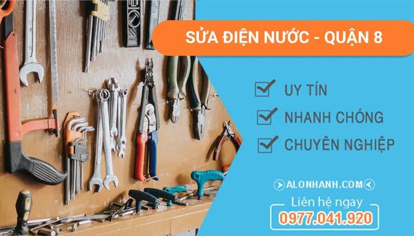 thi công sửa điện nước quận 8