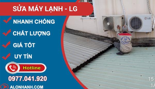 thi công sửa máy lạnh LG