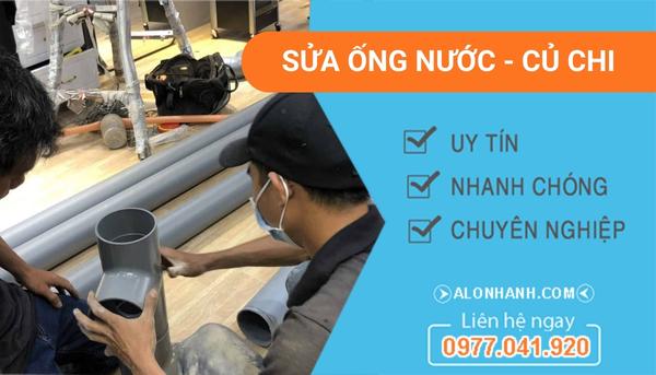 thi công sửa ống nước huyện củ chi