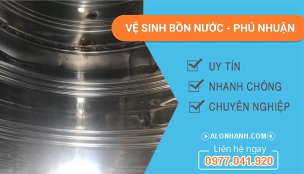 thi công vệ sinh bồn nước quận phú nhuận
