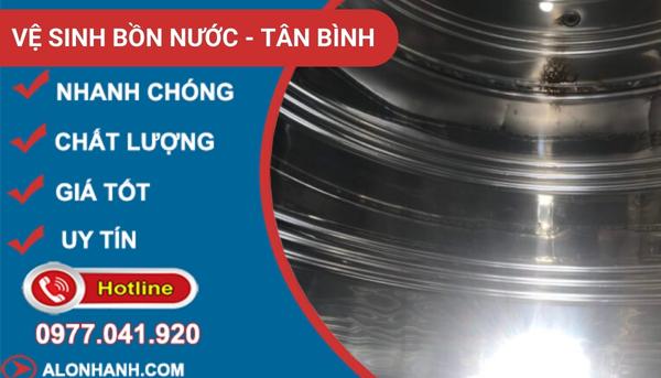thi công vệ sinh bồn nước tân bình