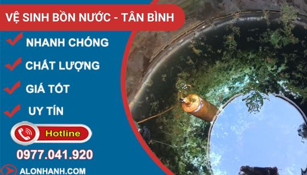 vệ sinh bồn nước tân bình