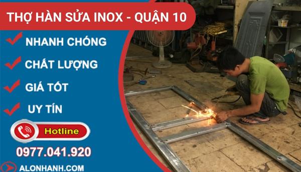 dịch vụ hàn sửa inox quận 10