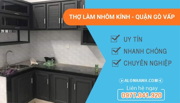 dịch vụ làm nhôm kính quận gò vấp