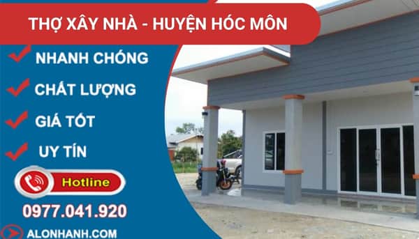 dịch vụ xây nhà huyện hóc môn