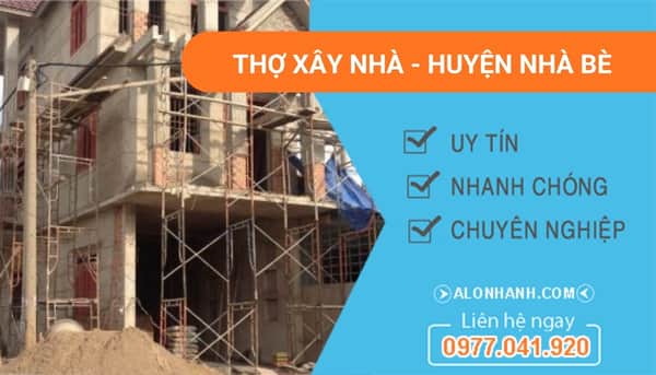 dịch vụ xây nhà huyện nhà bè
