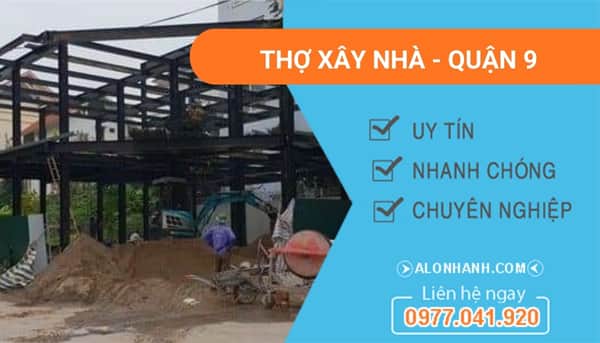 dịch vụ xây nhà quận 9