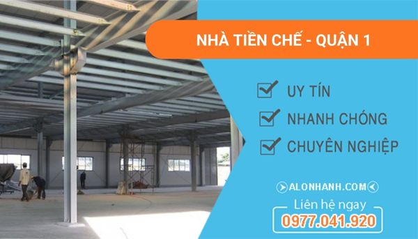 làm nhà tiền chế quận 1