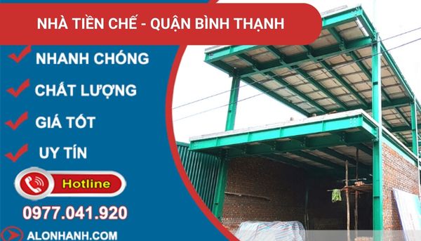làm nhà tiền chế quận bình thạnh