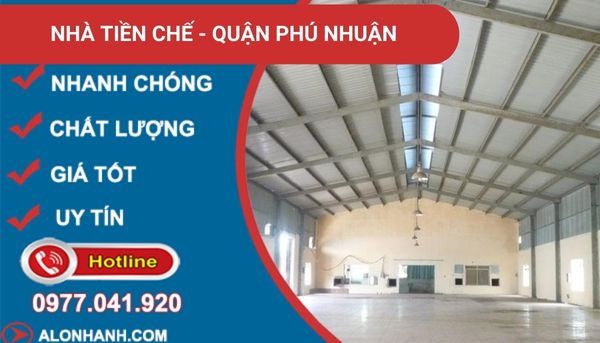làm nhà tiền chế quận phú nhuận