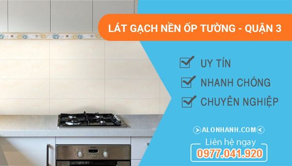 ốp gạch tường quận 3