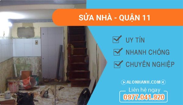sửa chữa nhà quận 11