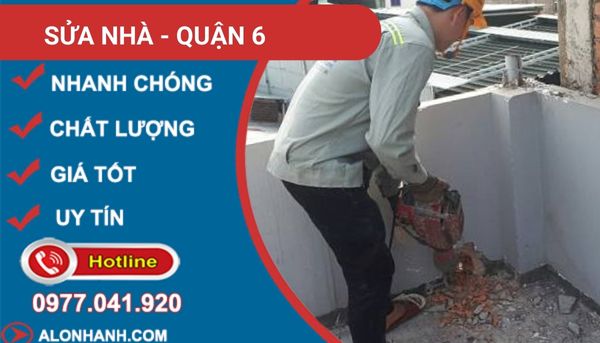 sửa chữa nhà quận 6