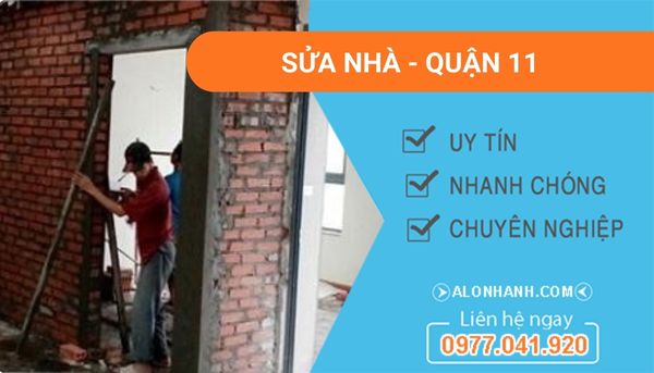 sửa nhà quận 11
