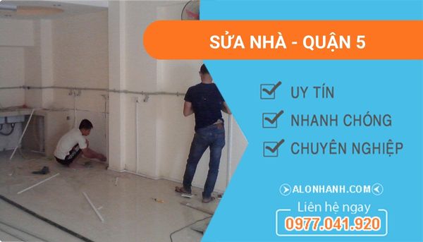 sửa nhà quận 5