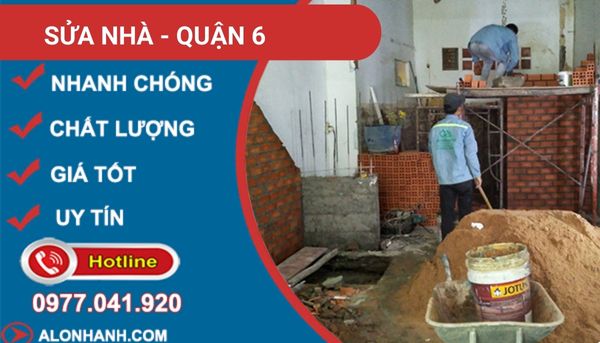 sửa nhà quận 6