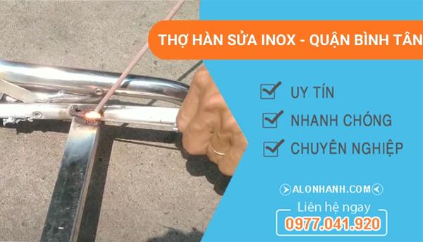 thi công hàn sửa inox quận bình tân