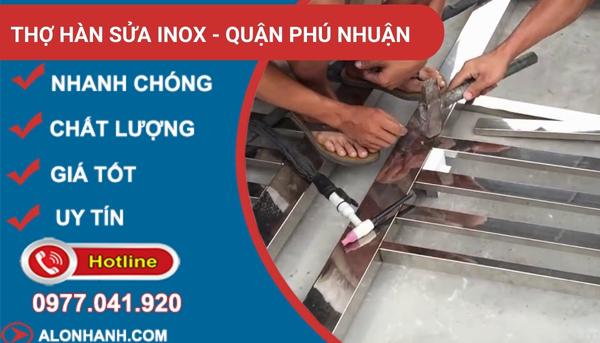 thi công hàn inox quận phú nhuận