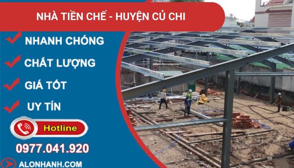 thợ làm nhà tiền chế huyện củ chi