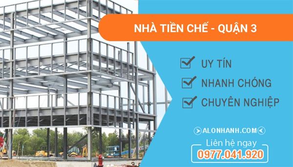 thợ làm nhà tiền chế quận 3