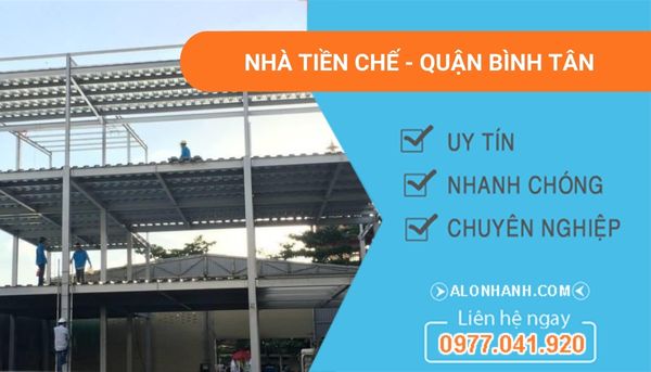 thợ làm nhà tiền chế quận bình tân