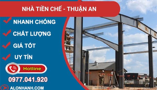 thợ làm nhà tiền chế thuận an