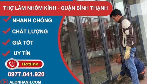 thi công làm nhôm kính quận bình thạnh