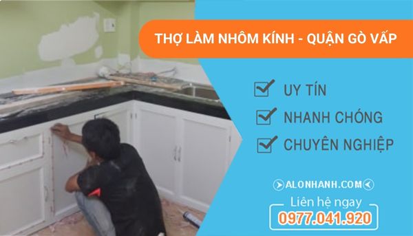 thi công làm nhôm kính quận gò vấp