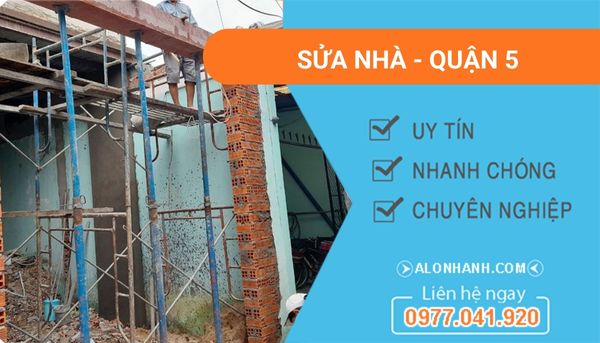 thợ sửa nhà quận 5