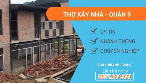 thợ xây nhà tại quận 9