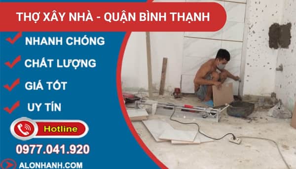 thợ xây nhà tại quận bình thạnh