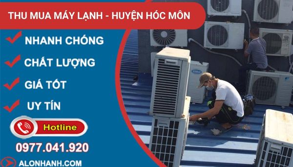 thu mua máy lạnh huyện hóc môn