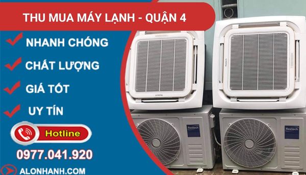 thu mua máy lạnh quận 4