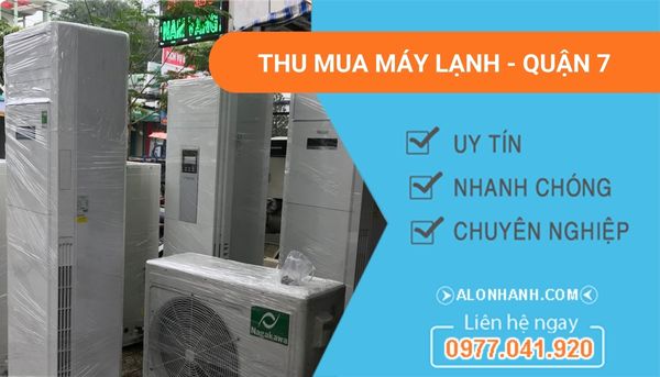 thu mua máy lạnh quận 7