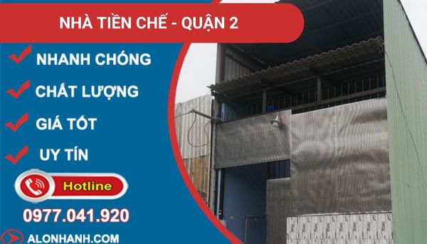 xây nhà tiền chế quận 1