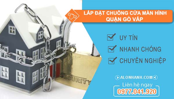 dịch vụ lắp đặt chuông cửa màn hình quận gò vấp