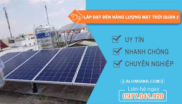 dịch vụ sửa đèn năng lượng mặt trời quận 2