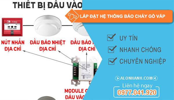 Dịch vụ lắp đặt hệ thống báo cháy quận gò vấp