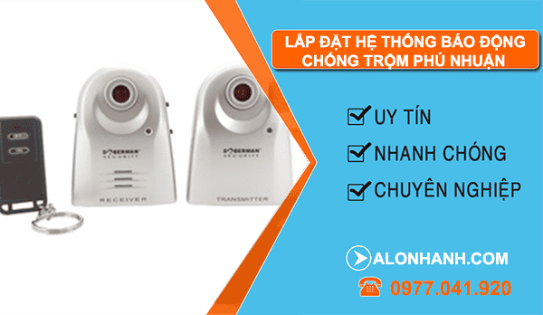 dịch vụ lắp đặt hệ thống báo động chống trộm phú nhuận