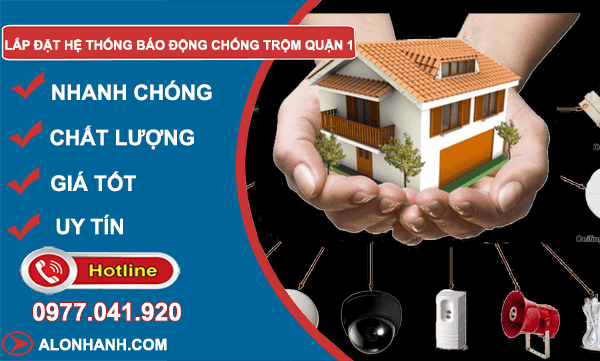 dịch vụ lắp đặt hệ thống báo động chống trộm quận 1