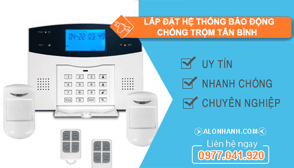 dịch vụ lắp đặt hệ thống báo động chống trộm tân bình