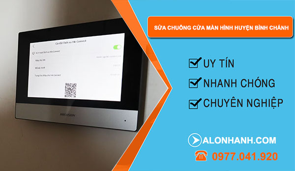 dịch vụ sửa chuông cửa màn hình huyện Bình Chánh