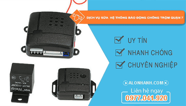 Dịch vụ sửa hệ thống báo động chống trộm quận 7