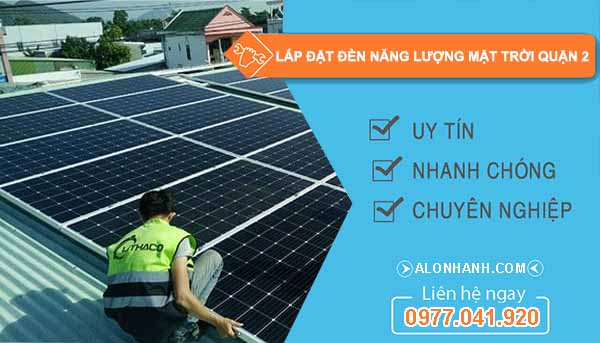 sửa đèn năng lượng mặt trời quận 2
