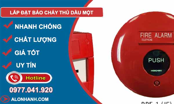 Lắp đặt hệ thống báo cháy thủ dầu một