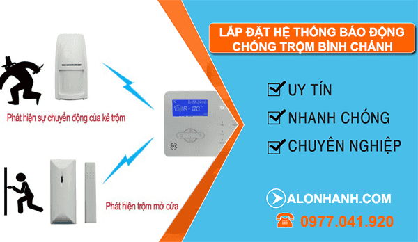 lắp đặt hệ thống báo động chống trộm bình chánh