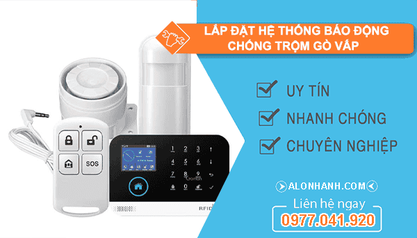 lắp đặt hệ thống báo động chống trộm gò vấp