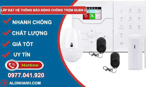 lắp đặt hệ thống báo động chống trộm quận 2