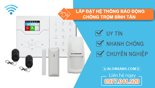 lắp đặt hệ thống báo động chống trộm quận bình tân